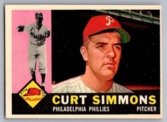 1960 Topps Set-Break #451 Curt Simmons EX-EXMINT *JAYSACE*