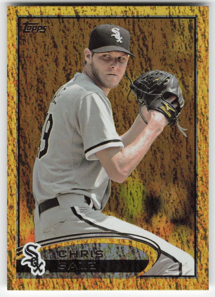 2012 Topps Gold Sparkle Chris Sale #149 Chicago White Sox
