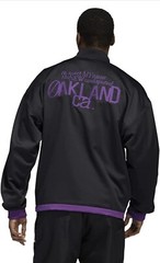 Adidas Dame 8 Inn Jacket / Damian Lillard Black & Purple Men L NWT Retail $150