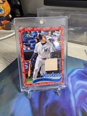 Hideki Matsui 2024 Topps Japan Koi Fish 89JR-HM RED /5 Bookend Relic Yankees