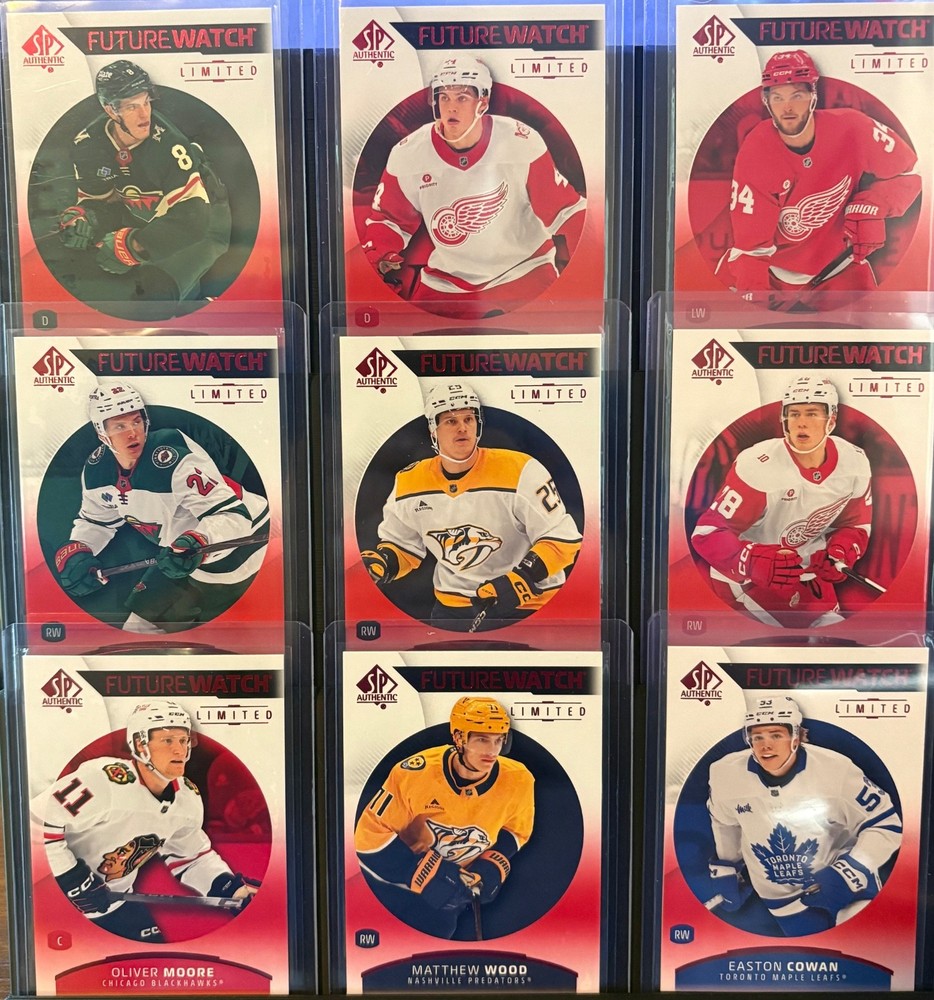 !!2025-2026 Upper Deck SP Authentic Future Watch Limited Red!!