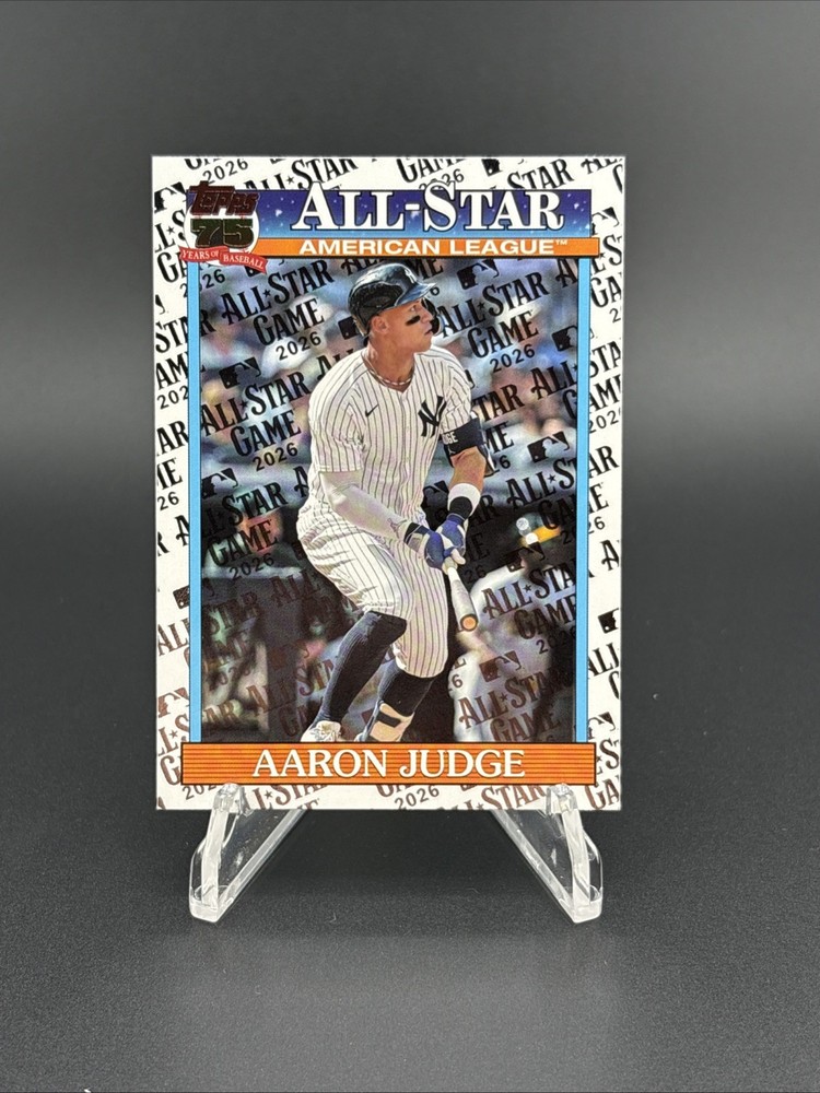 Topps 2026 Series 2 Aaron Judge New York Yankees #91AS-1 1991 All-Star Foil