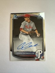 2025 Bowman Draft Cade Obermueller Auto 1ST Phillies #CPA-CO Phillies