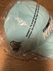 Men&rsquo;s Fanatics Light Blue Seattle Kraken Authentic Pro Rink Hockey Nhl Hat NWT