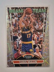 Rare STAMPED Members Only Beam Team 1992-93 Topps Stadium Club Chris Mullin #6