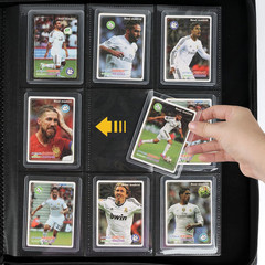 Toploader Binder,Toploader Hard Cases, 9-Pocket Pages Sleeves Hold up 288 Cards.