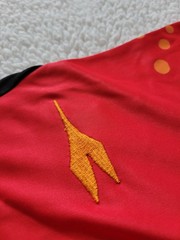 Francesco Totti #10 AS Roma New Men’s Retro Vintage Home Red Soccer Jersey – L