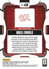 2026 Panini Prizm FIFA World Cup Breel Embolo #420
