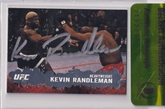 Kevin Randleman Signed 2009 Topps UFC Rookie Card #81 BAS COA RC Pride FC Auto&rsquo;d