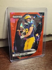 2025 Panini Prizm Draft Picks – Colston Loveland #67 Red Ice Prizm (RC)