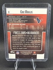 2006 Topps Finest Eric Moulds Blue XFractor /150 #11 – Buffalo Bills