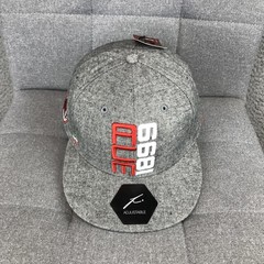 AC Milan Hat Cap Snap Back Mens One Size Gray Soccer Club 1899 Fi Collection