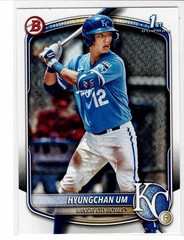 Hyungchan Um Kansas City Royals 2025 Bowman 1st Bowman Prospect ***