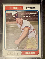 Topps Vintage Lot 4 Cards 1962‑1977 Fidrych Rookie Lolich Killebrew Spahn Era