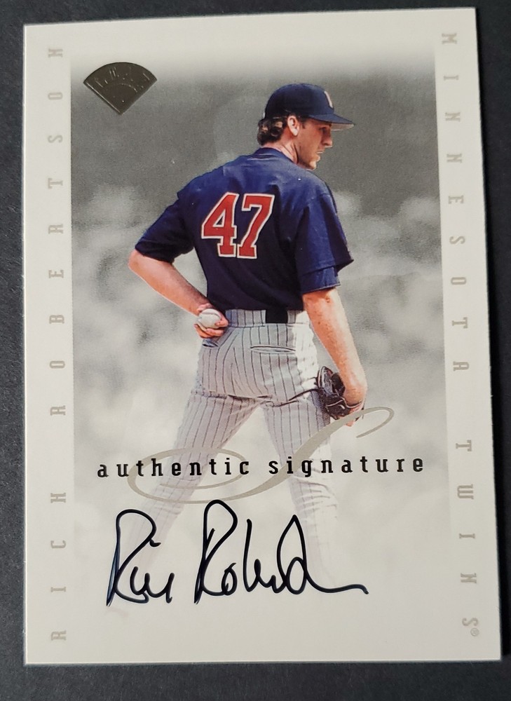 1996 Leaf Signature Series – Signatures Update Rich Robertson (AU)