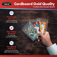 Card Saver 1-400 Count – Semi Rigid Card Holder, Trading Card Protectors – Psa-A