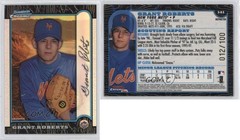 1999 Bowman Chrome International Refractor 12/100 Grant Roberts #141 3y4