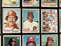1978 Topps PHILADELPHIA Phillies COMPLETE Team Set STEVE CARLTON Mike SCHMIDT