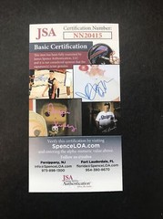LAKERS WIN 33 IN A ROW Sportscaster NBA Signed By Jerry West JSA (Chamberlain)