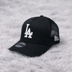 New Era 9FORTY LA Dodgers Trucker Hat Mesh Snapback Adjustable Multi Color Cap