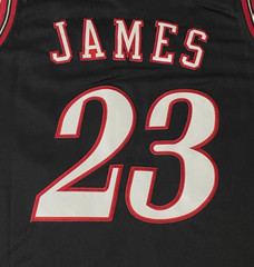 Lebron James #23 Black Adult Men&rsquo;s Embroidered Jersey Sizes S-2XL-New