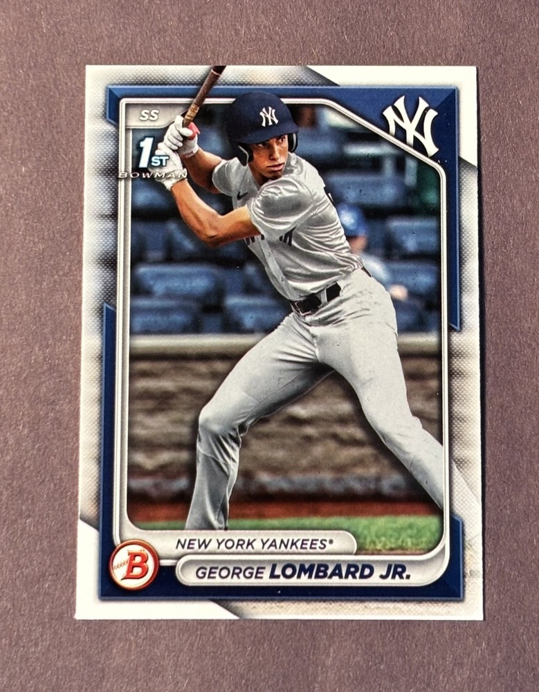 George Lombard Jr. 2024 Bowman 1st Prospect BP-79 NY YANKEES