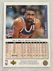 1994-95 Upper Deck Collector&rsquo;s Choice Gold Signature Chris Morris #148 Nets