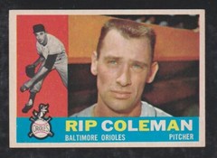1960 TOPPS BASEBALL – YOU PICK #1 – #299 NM SHARP *** FREE SHIPPING ***