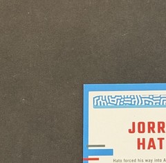 2023-24 Panini Donruss FIFA #189 Jorrel Hato Pink Cubic /99 RC