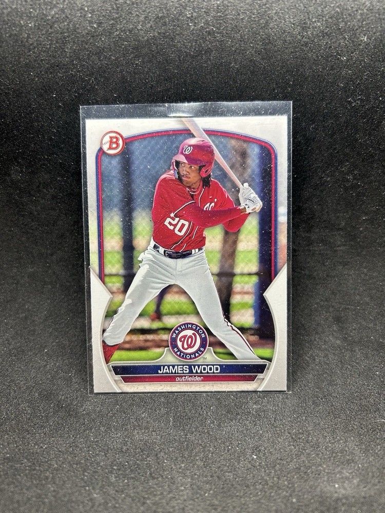 James Wood BD-70 2023 Bowman Draft Washington Nationals Card