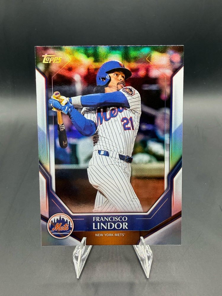 Francisco Lindor Mets 2026 Topps Collectors Kit Foil MLB-4