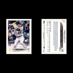 Diego Castillo Rookie #US85 2022 Topps Update Pittsburgh Pirates Baseball Card