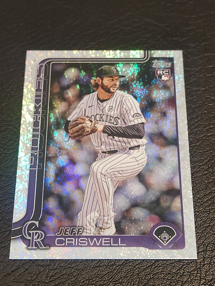 2025 Topps Update Series SANDGLITTER Holo Foil Cards Complete Your Set You Pick