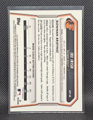 2026 Bowman BCP-68 Ike Irish Chrome Prospects Baltimore Orioles MLB