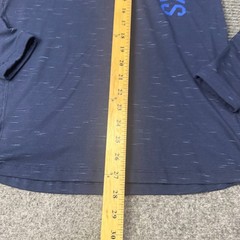 Seattle Seahawks Pullover Mens Medium Blue NFL On Field Dri Fit Quarter Zip Nike