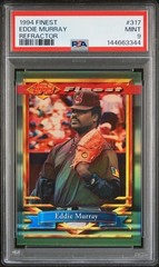1994 Topps Finest Eddie Murray Refractor PSA 9