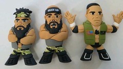 The Briscoes Jay(Rip) & Mark Micro Brawlers Pro Wrestling Crate ROH AEW *RARE*