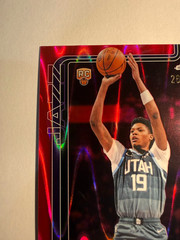 2025-26 Topps Chrome Update RC Rookie Ace Bailey Magenta Raywave /299