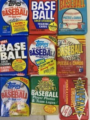 20 Lot 1981-1986 Baseball Card Packs. TOPPS, DONRUSS, Fleer. These Are Valuable