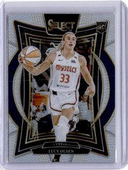 Lucy Olsen Rookie – 2025 Panini Select WNBA #40 Silver Prizms