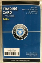 (32) TALL Sports Card Dividers With (32) FREE Customized NFL Helmet Labels