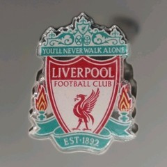 Liverpool FC Football Acrylic Pin Badge 29 mm x 38 mm Christmas Birthday gift