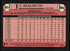 J.T. Realmuto – 2024 Topps Update 1989 Topps Black /299 #89US-9 FREE SHIPPING!!