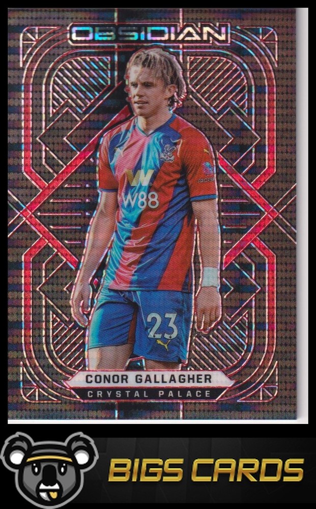 Conor Gallagher 2021-22 Panini Obsidian #10 Electric Etch Red Pulsar /26
