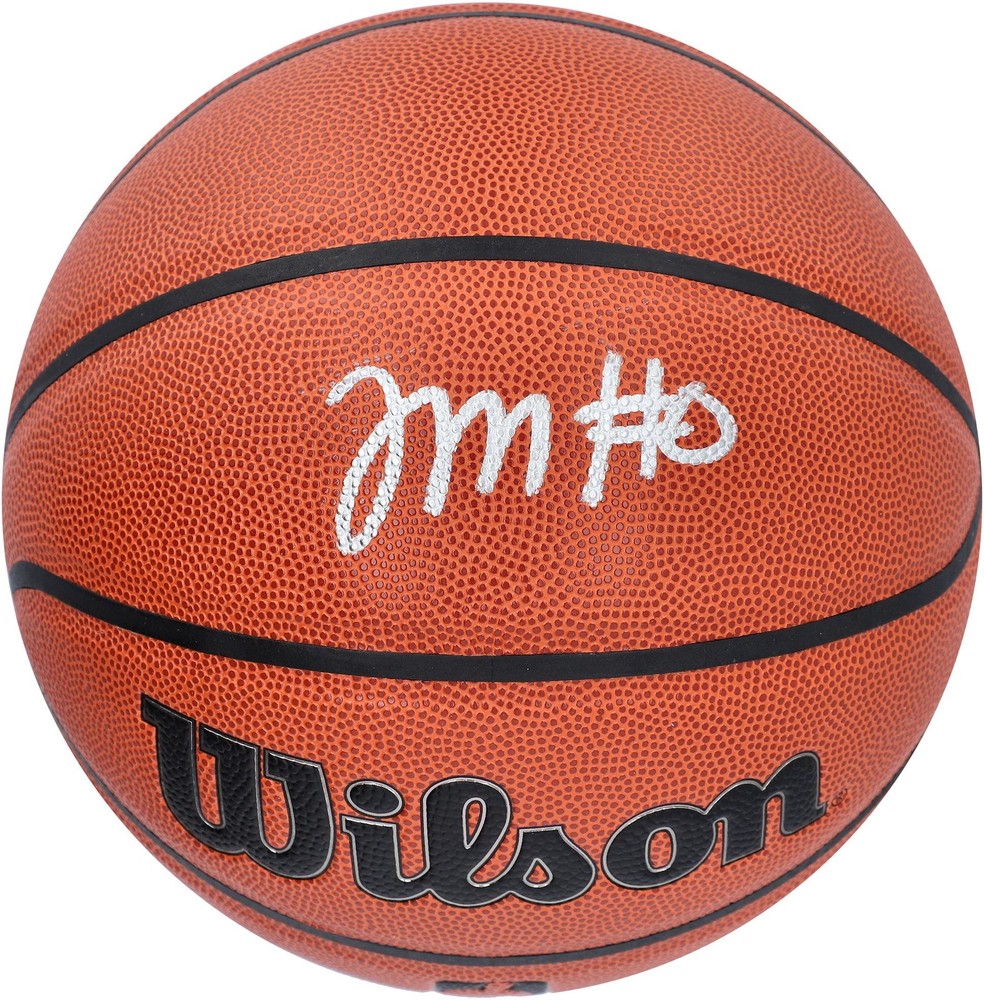 Tyrese Maxey 76ers Signed Wilson Authentic Series Indoor/Outdoor Basketball