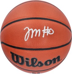 Tyrese Maxey 76ers Signed Wilson Authentic Series Indoor/Outdoor Basketball