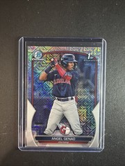 2023 Bowman – Chrome Prospects Angel Genao #BCP-140 Mojo Refractor (RC)