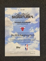 2025-26 Topps Chrome – Sky-Write Signatures Dennis Rodman #SWS-DRM Gold…