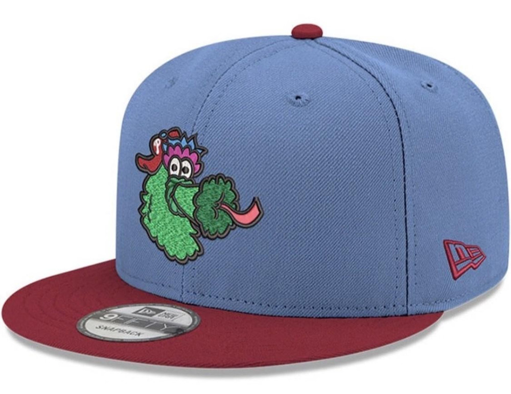 Philadelphia Phillies Hat Cap Snap Back Mens One Size Blue MLB Phanatic New Era