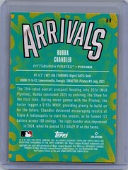 2026 Topps Finest – Bubba Chandler Arrivals #A-6 Refractor (RC) Rookie